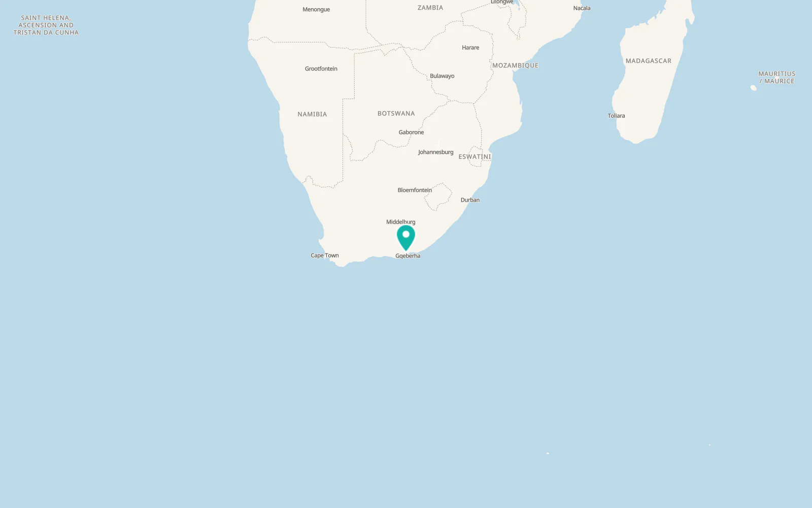 Map of Khaya Mnandi
