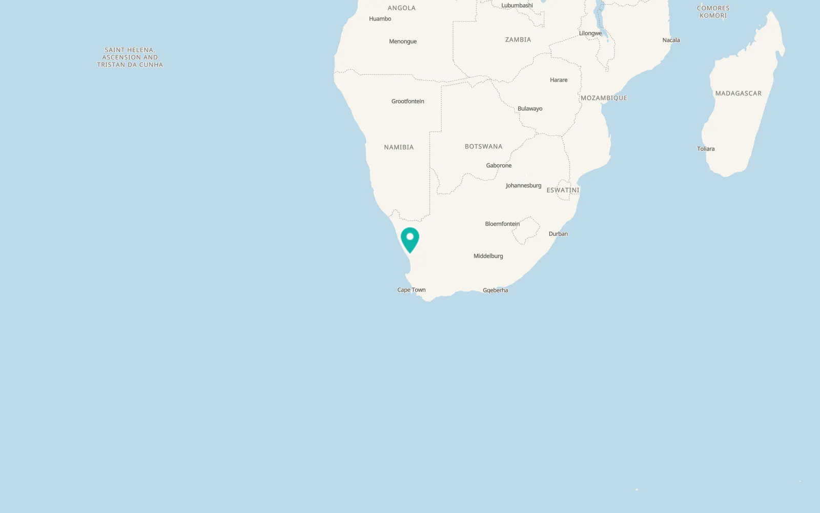 Map of Koekenaap
