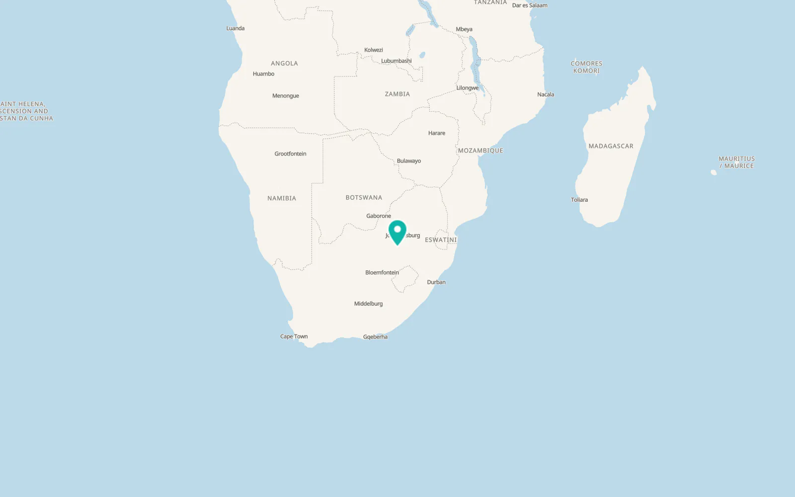 Map of Koppies