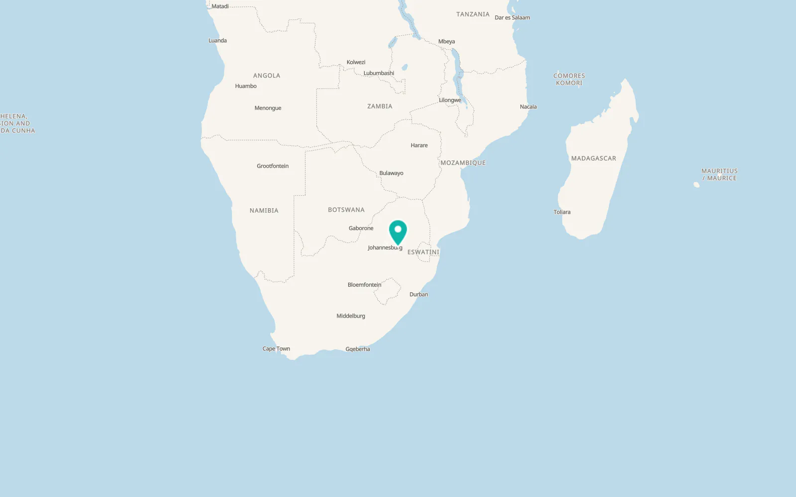 Map of Kriel Power Station