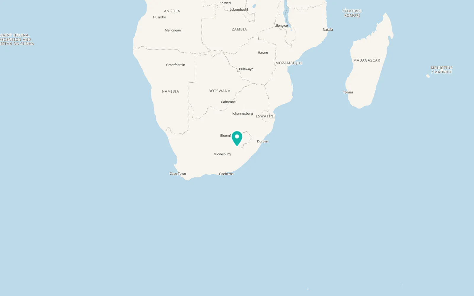 Map of Lady Grey