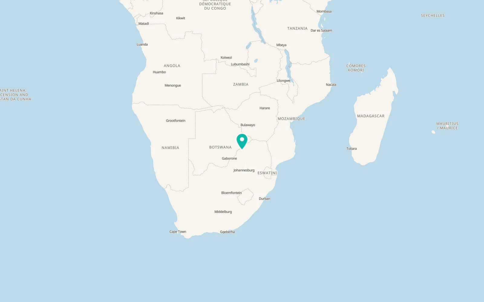 Map of Lephalale