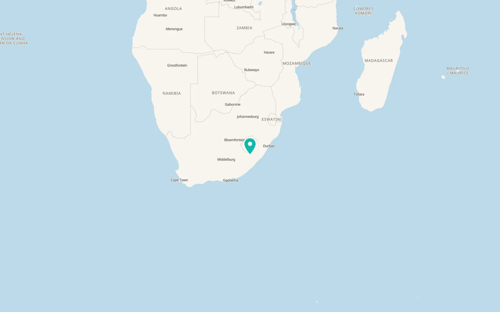 Map of Maclear