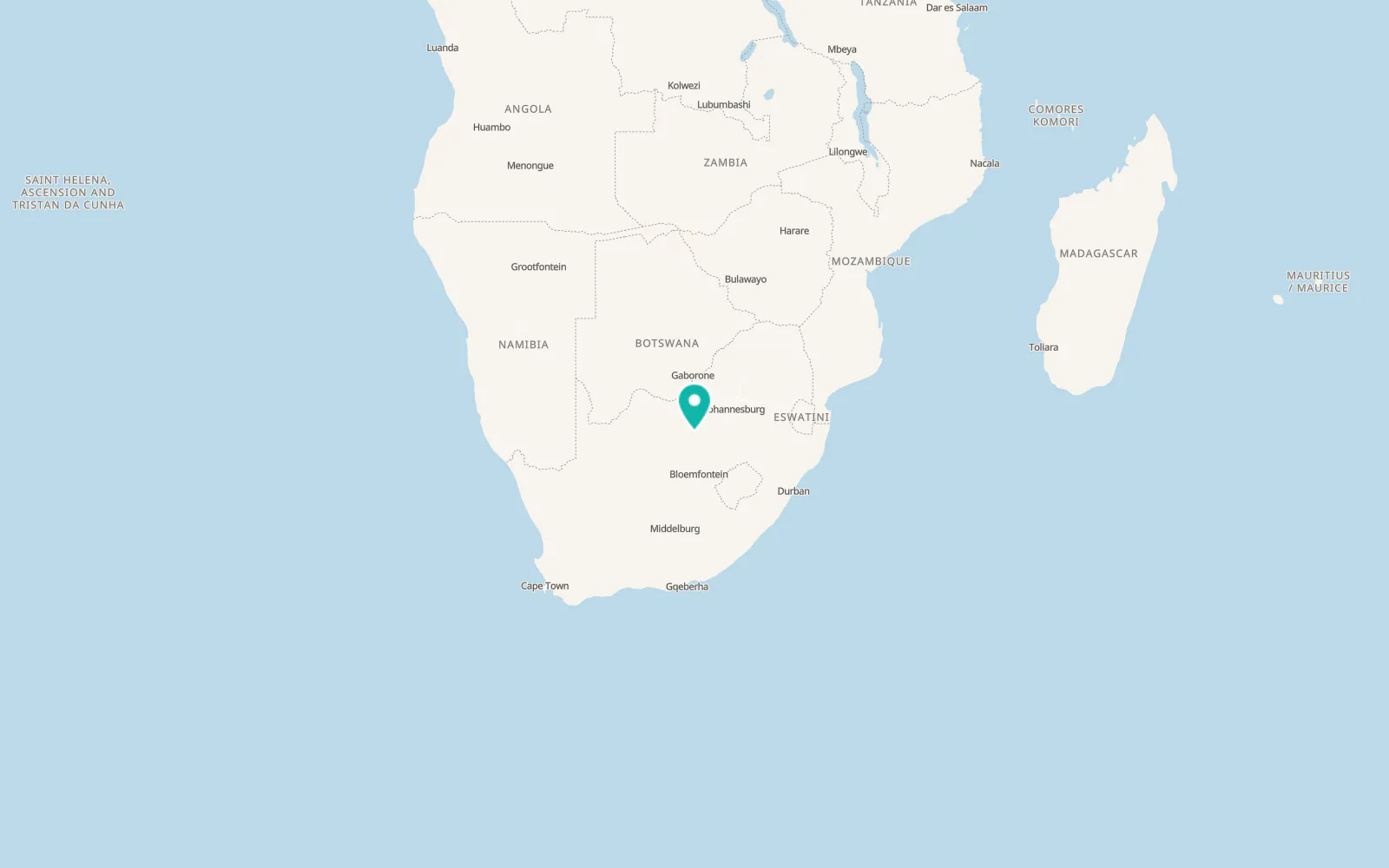 Map of Makwassie