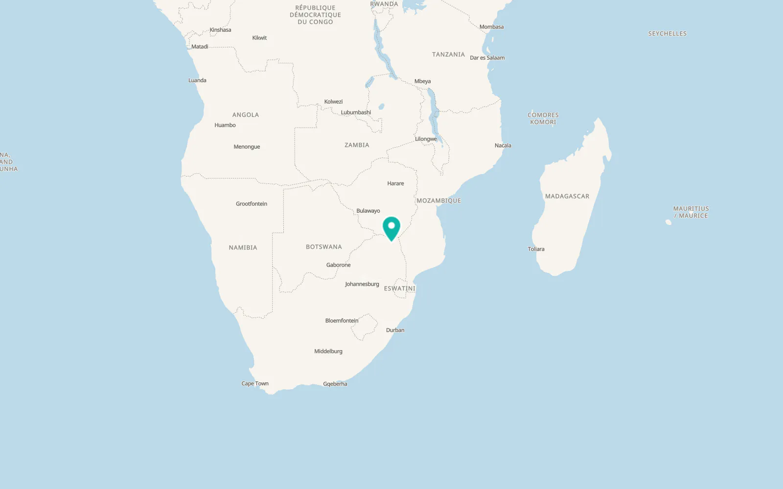 Map of Malamulele