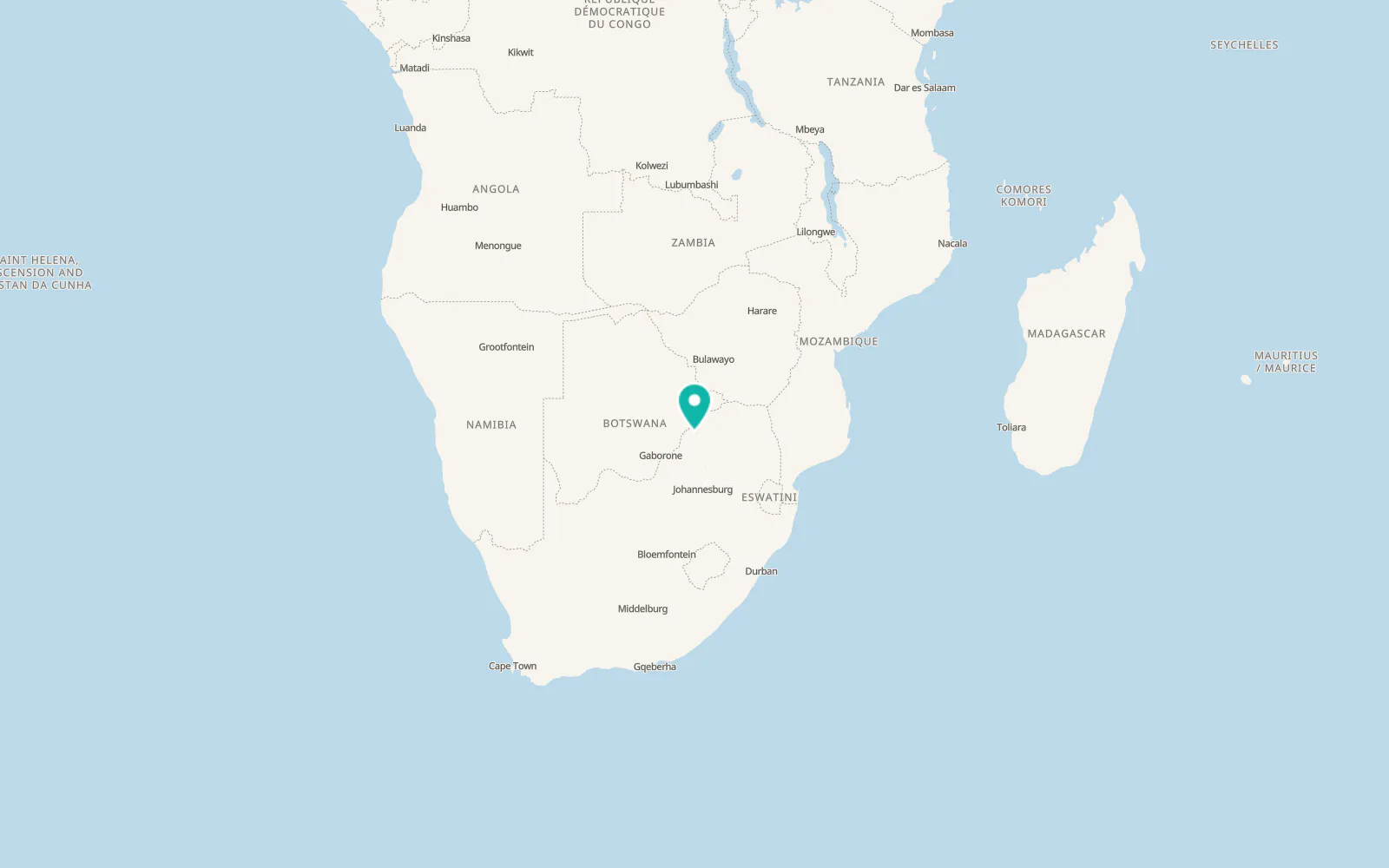 Map of Marapong