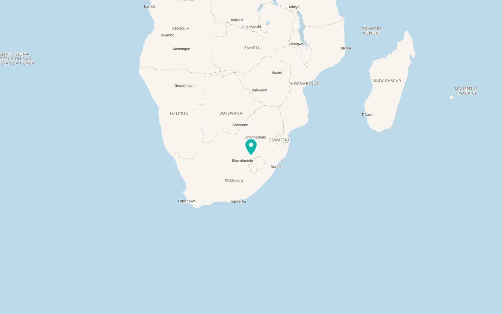 Map of Marquard