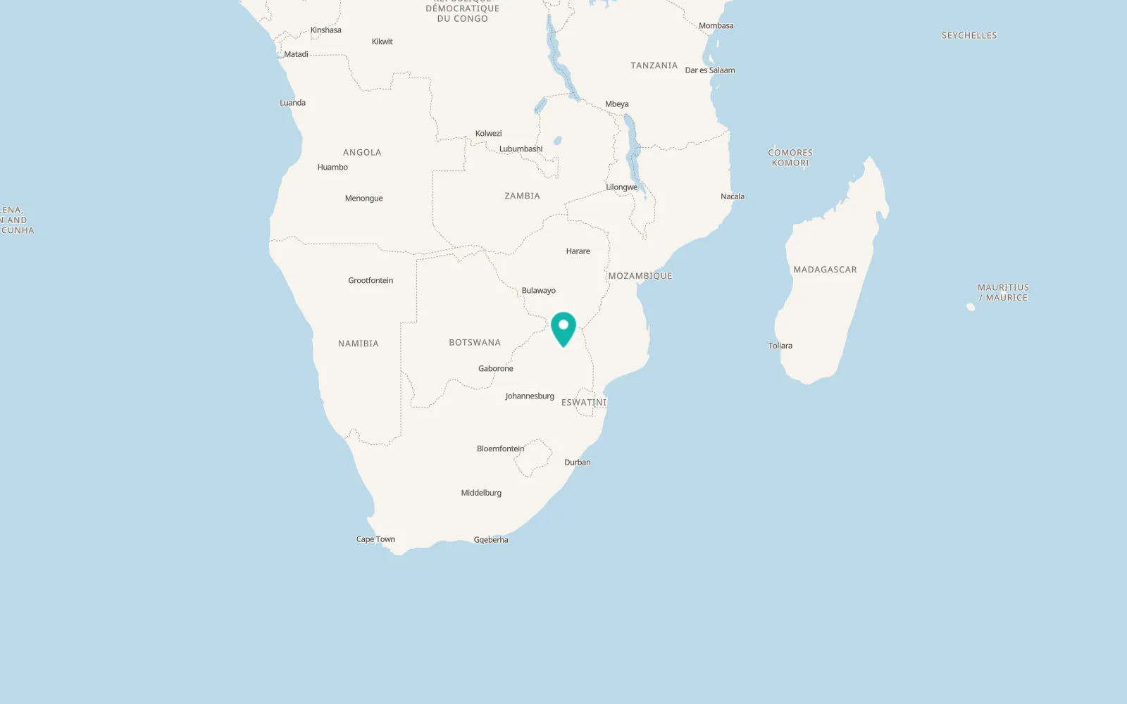 Map of Mokgoba