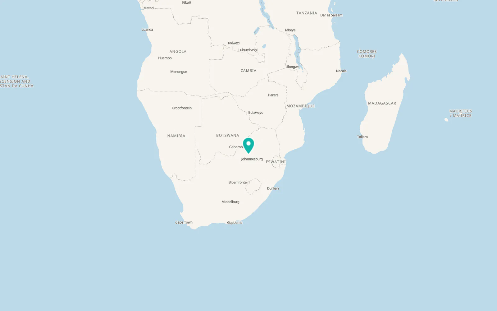 Map of Mooinooi