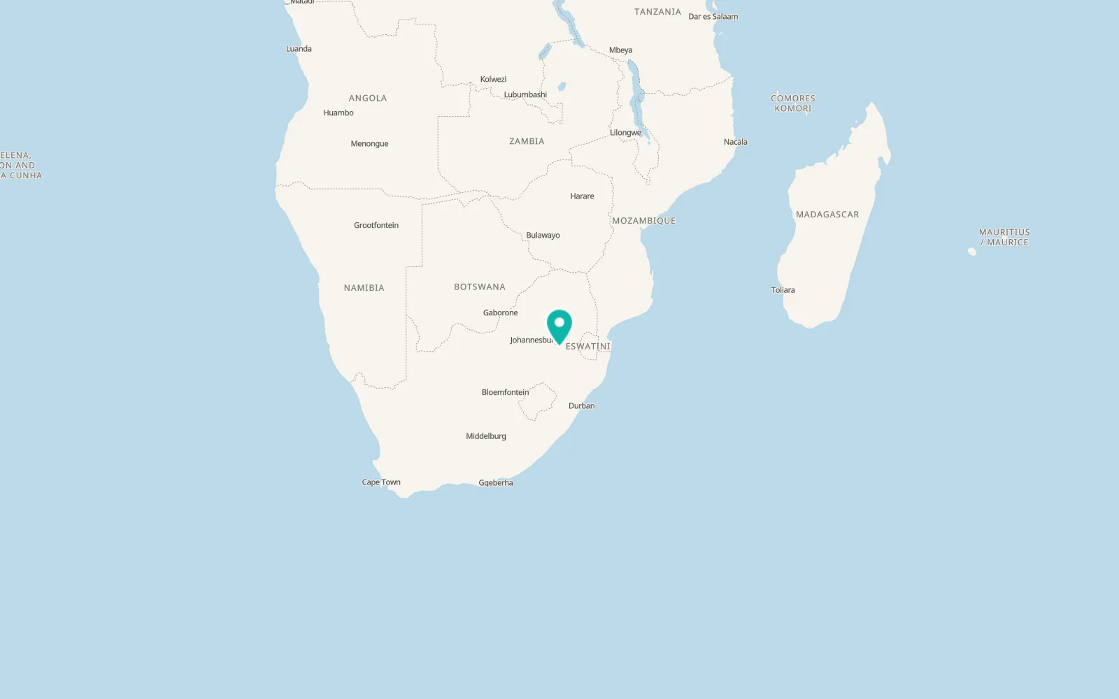 Map of Morgenzon