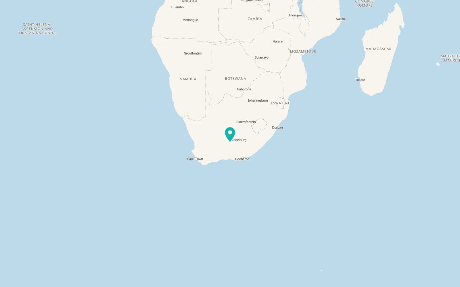 Map of Murraysburg