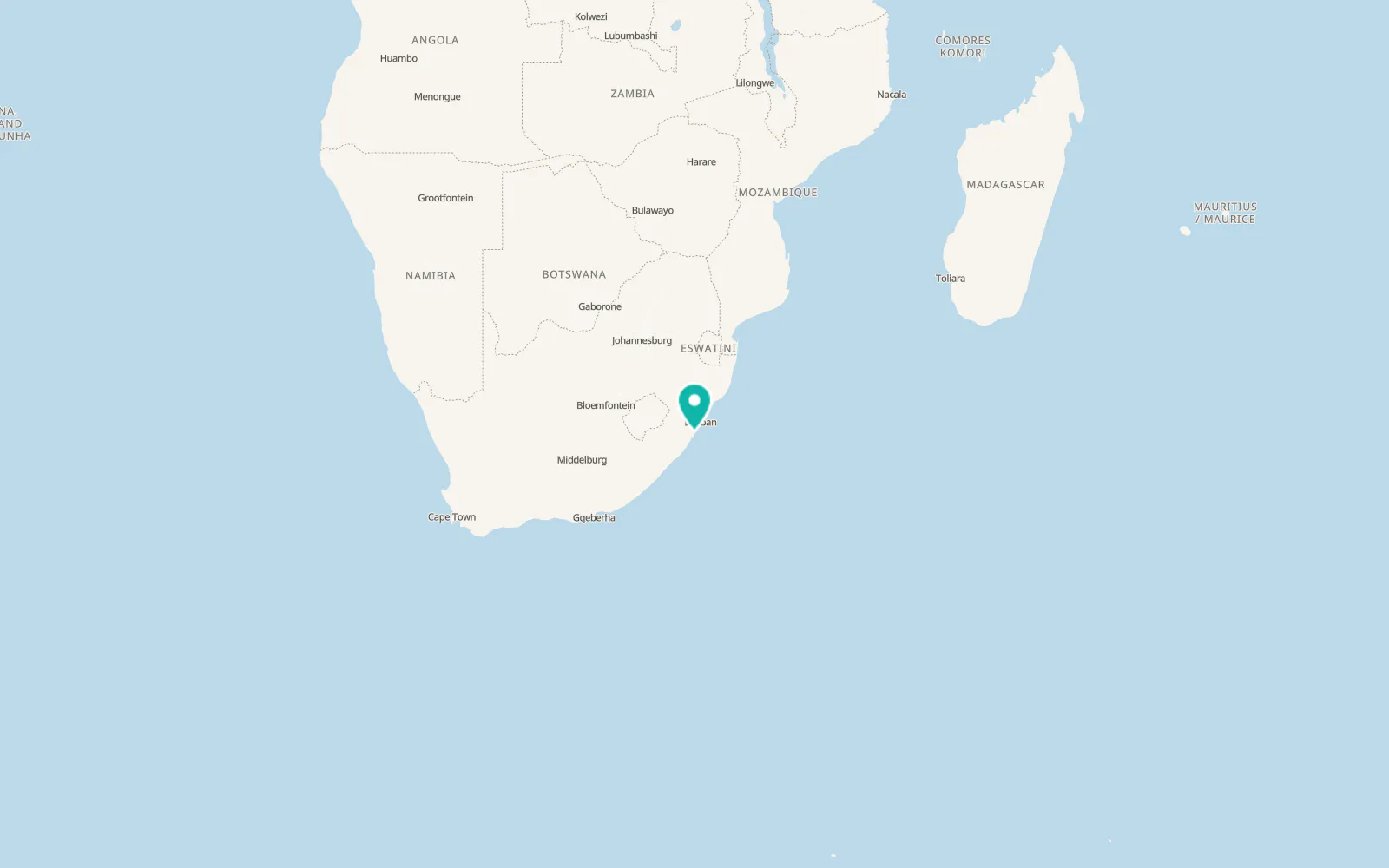 Map of Pennington