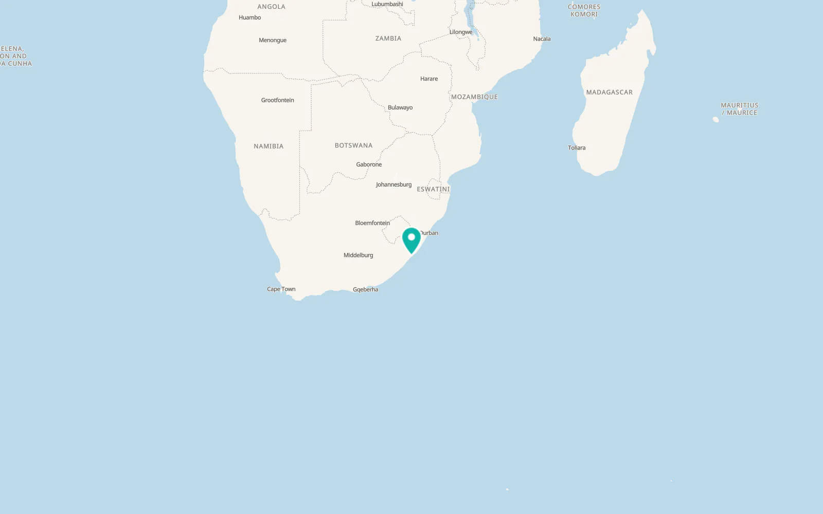 Map of Port Saint John’s