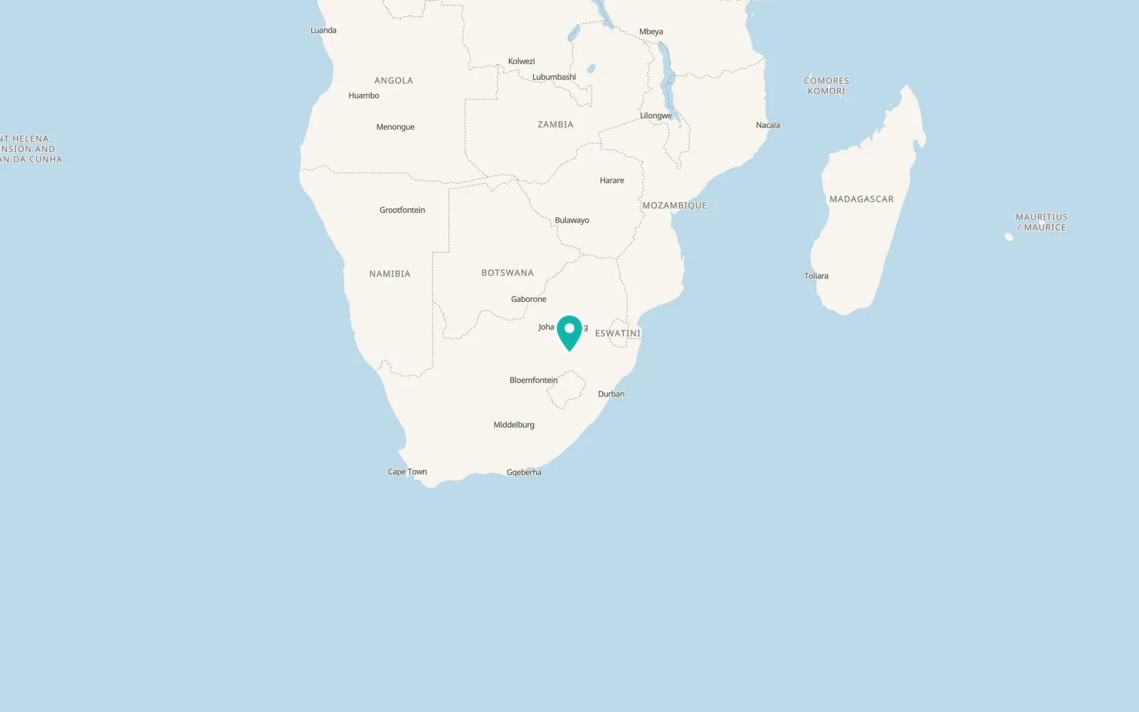 Map of Reitz