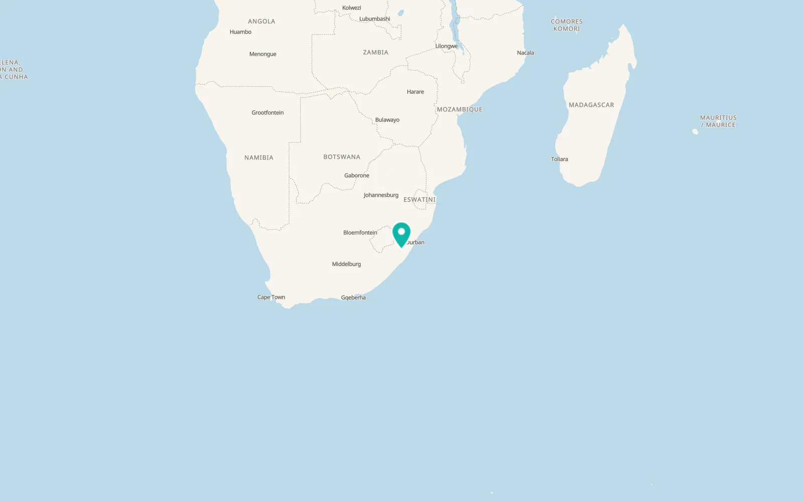 Map of Rietvlei