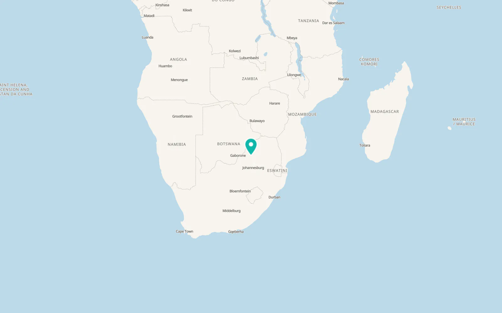 Map of Rooiberg