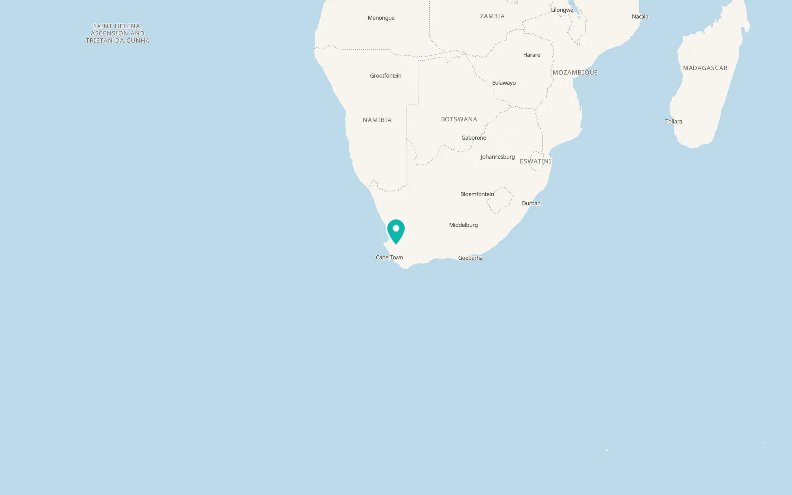 Map of Saron