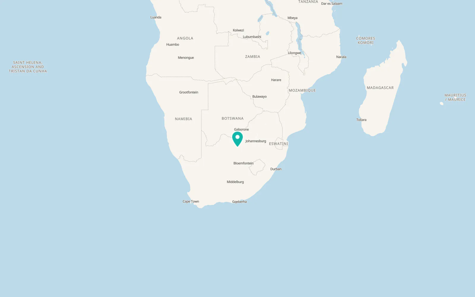 Map of Schweizer-Reneke