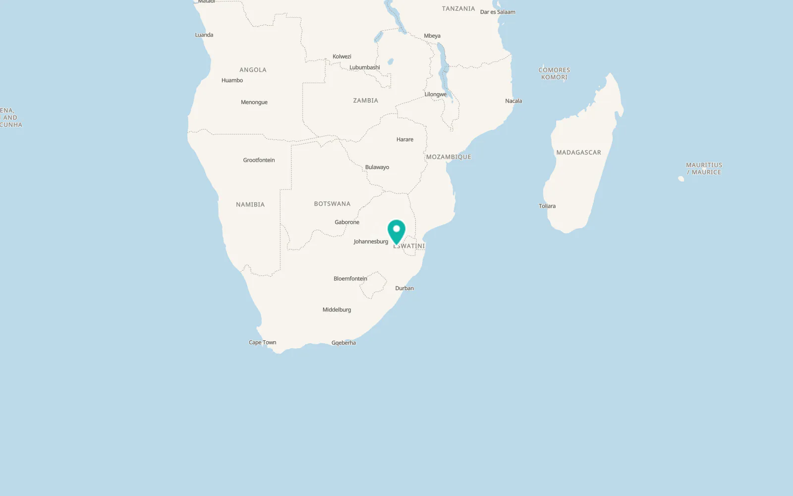 Map of Sheepmoor