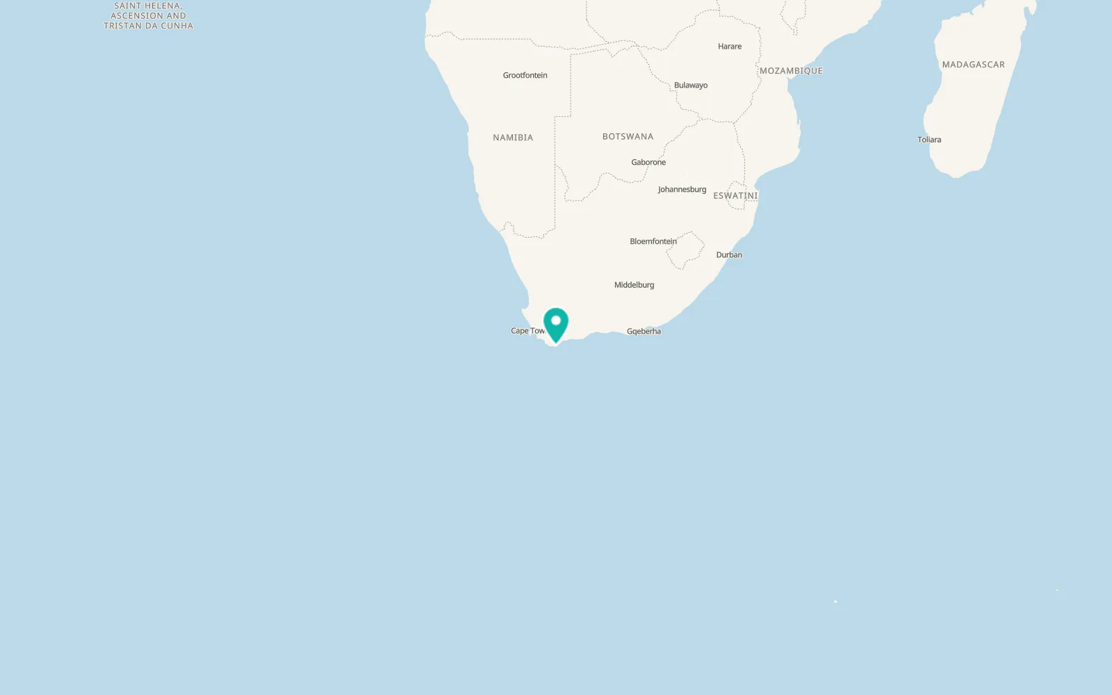 Map of Struisbaai