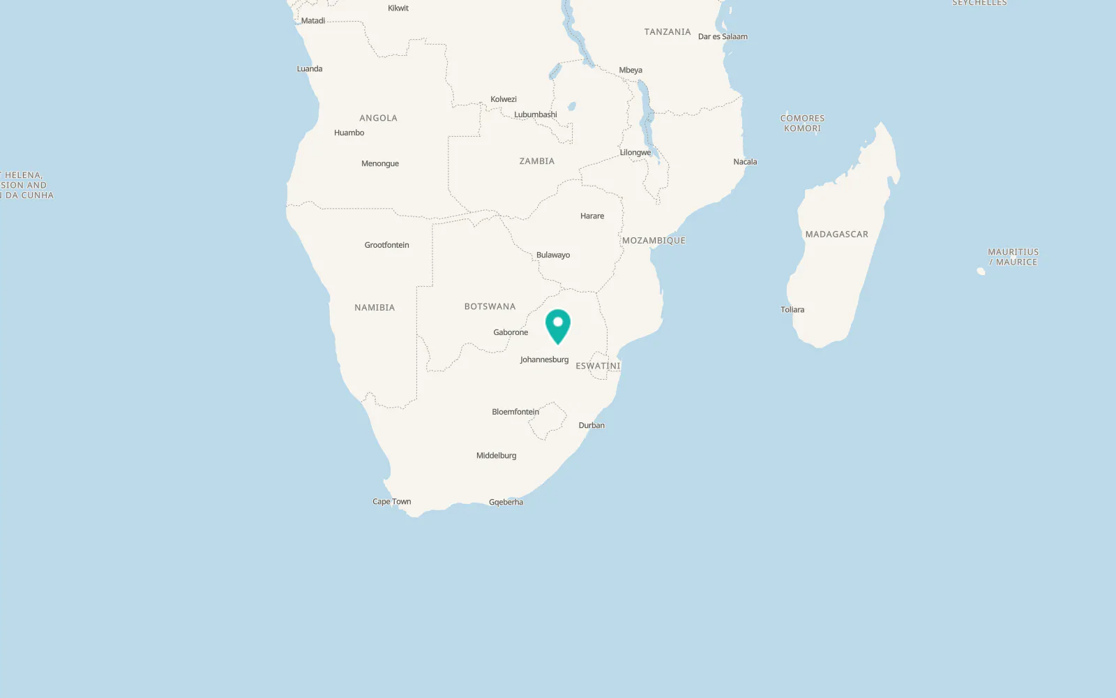 Map of Thembisile