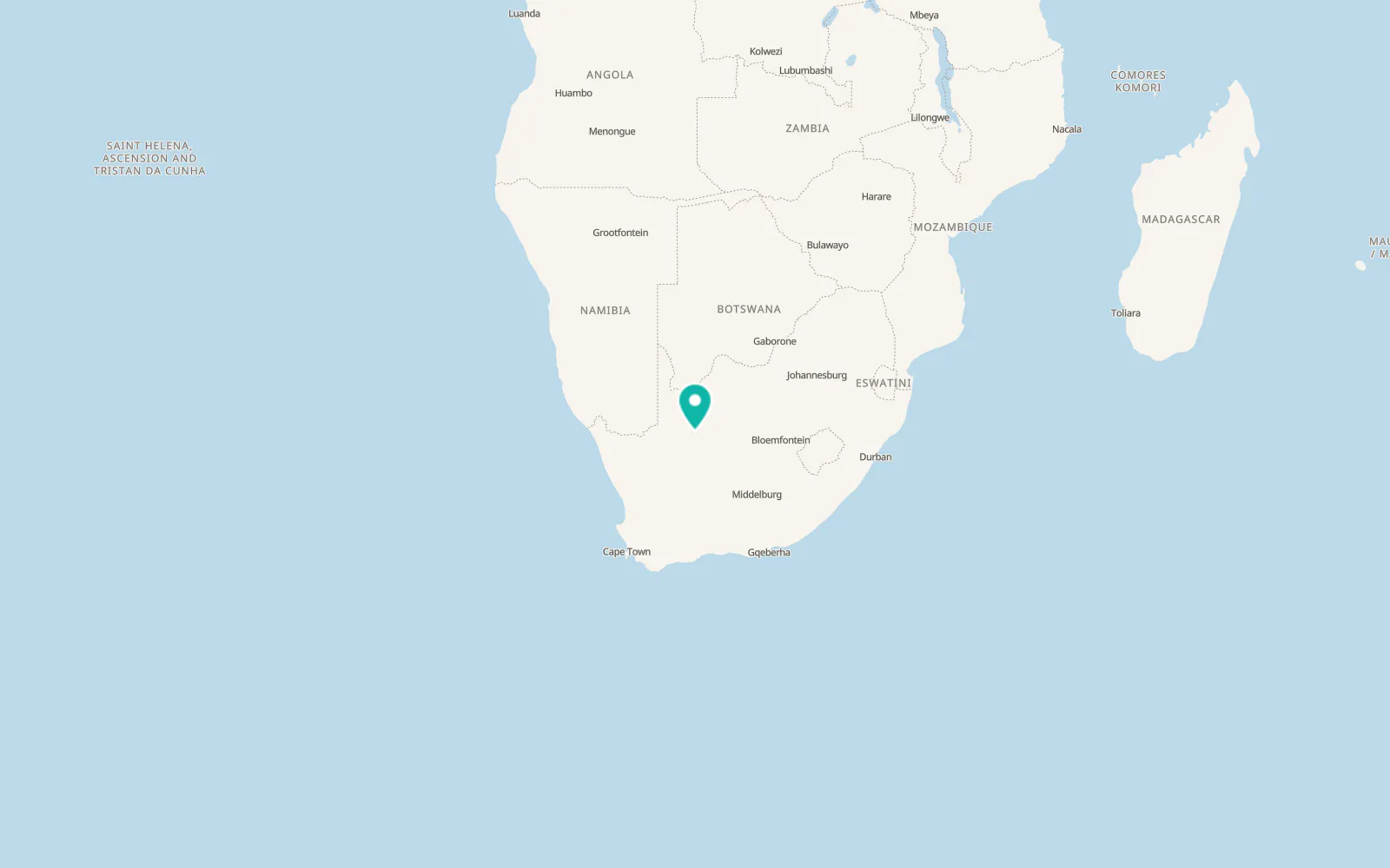 Map of Wegdraai