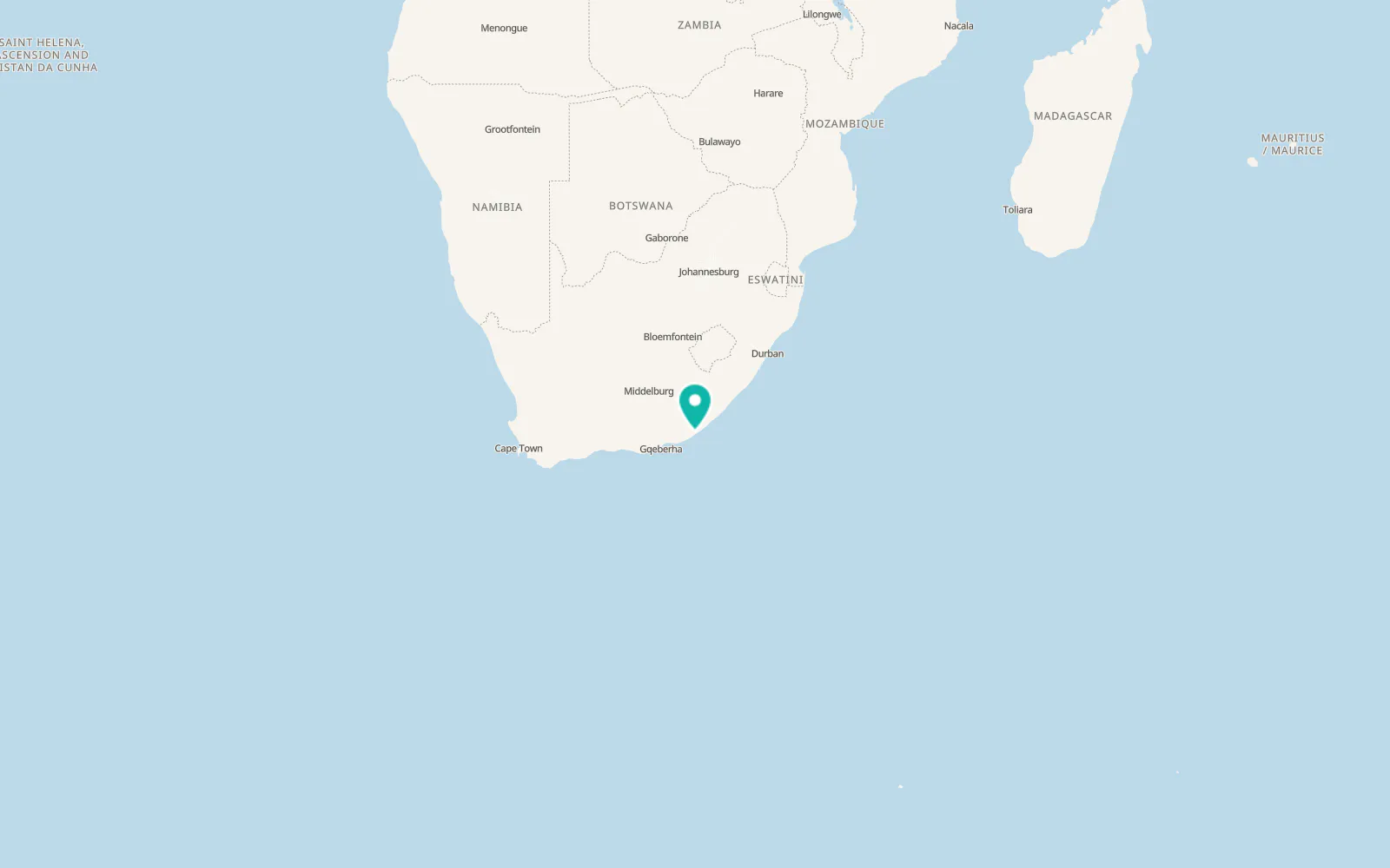 Map of Wesley