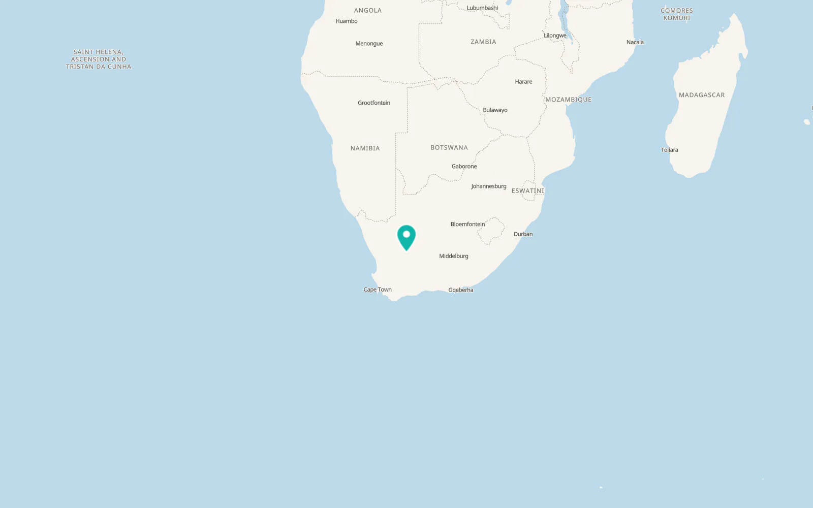 Map of Williston