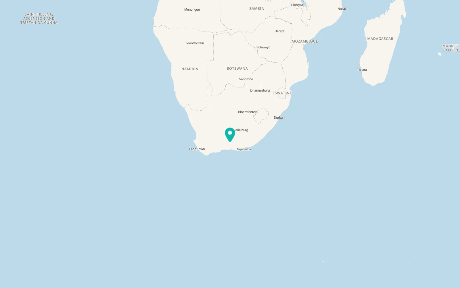Map of Willowmore