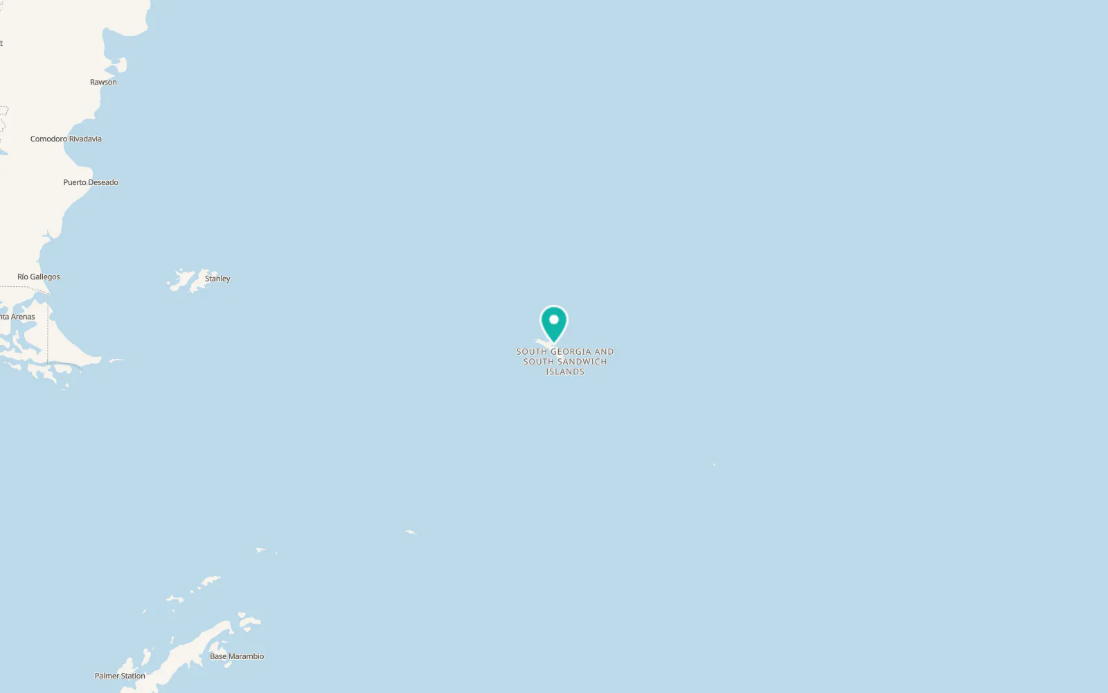Map of Grytviken