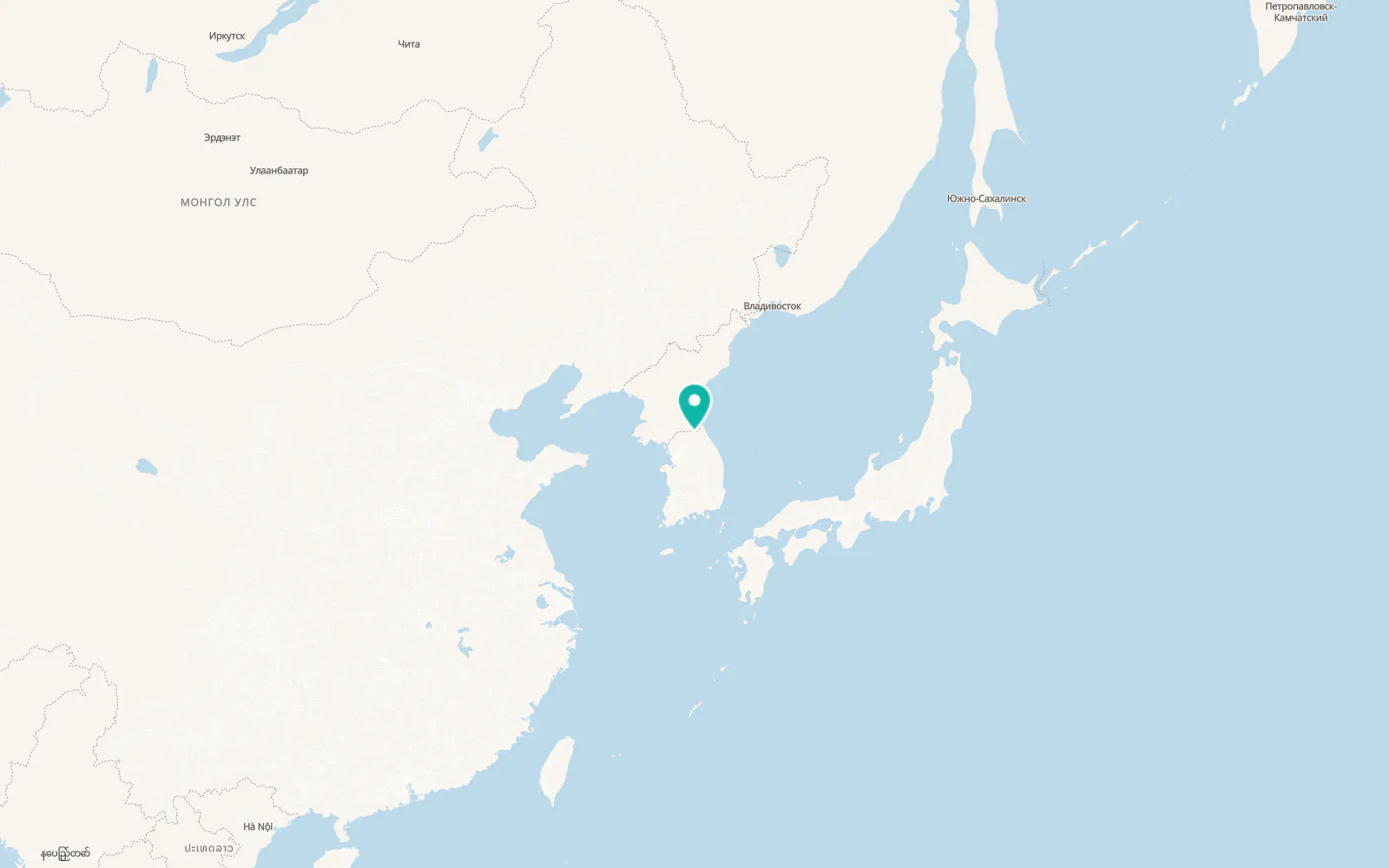 Map of Bangsan