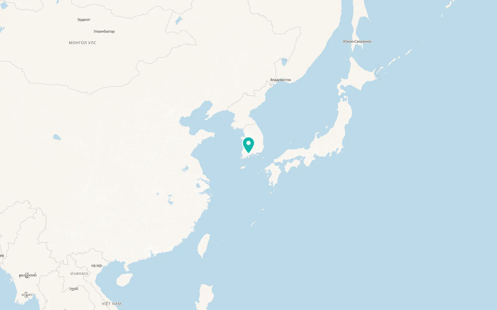 Map of Beolgyo