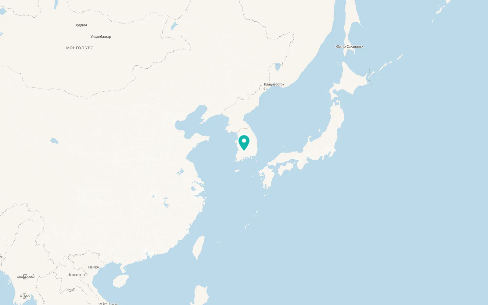 Map of Beonam