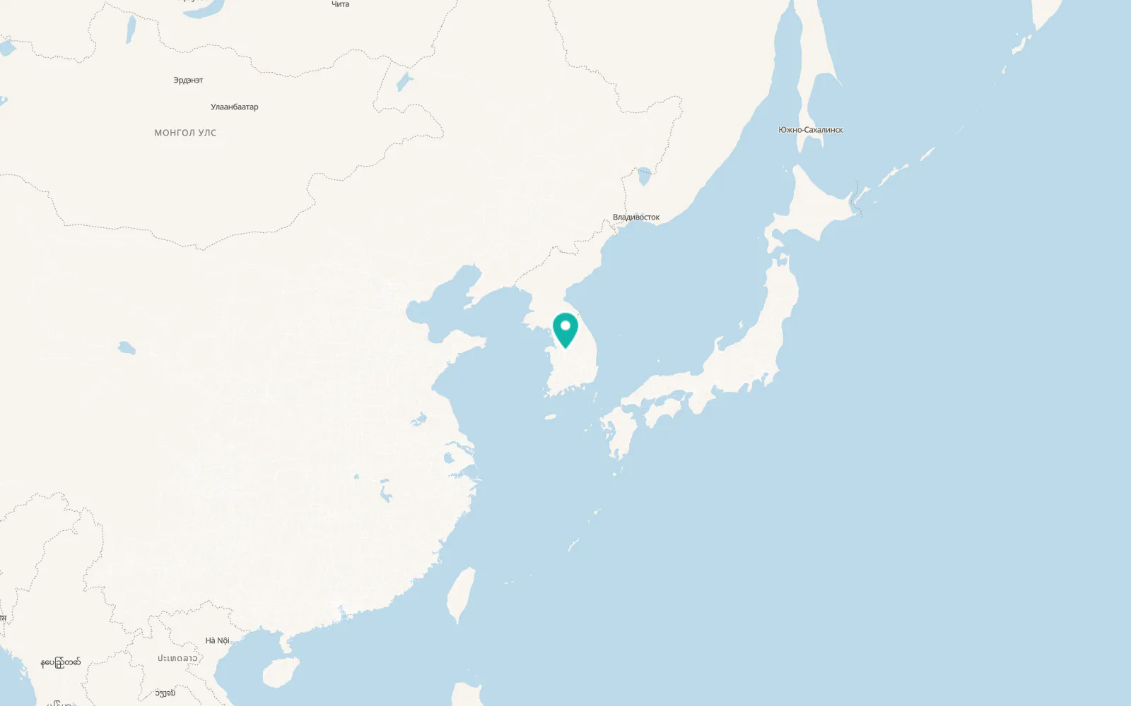 Map of Cheongju-si
