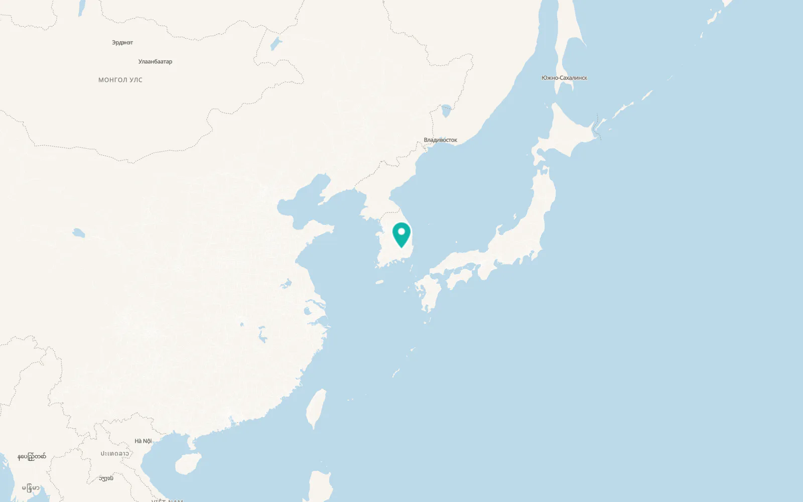 Map of Daehap