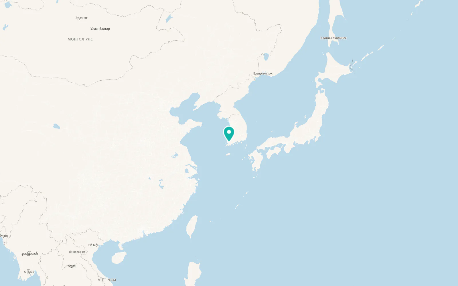 Map of Deokjin