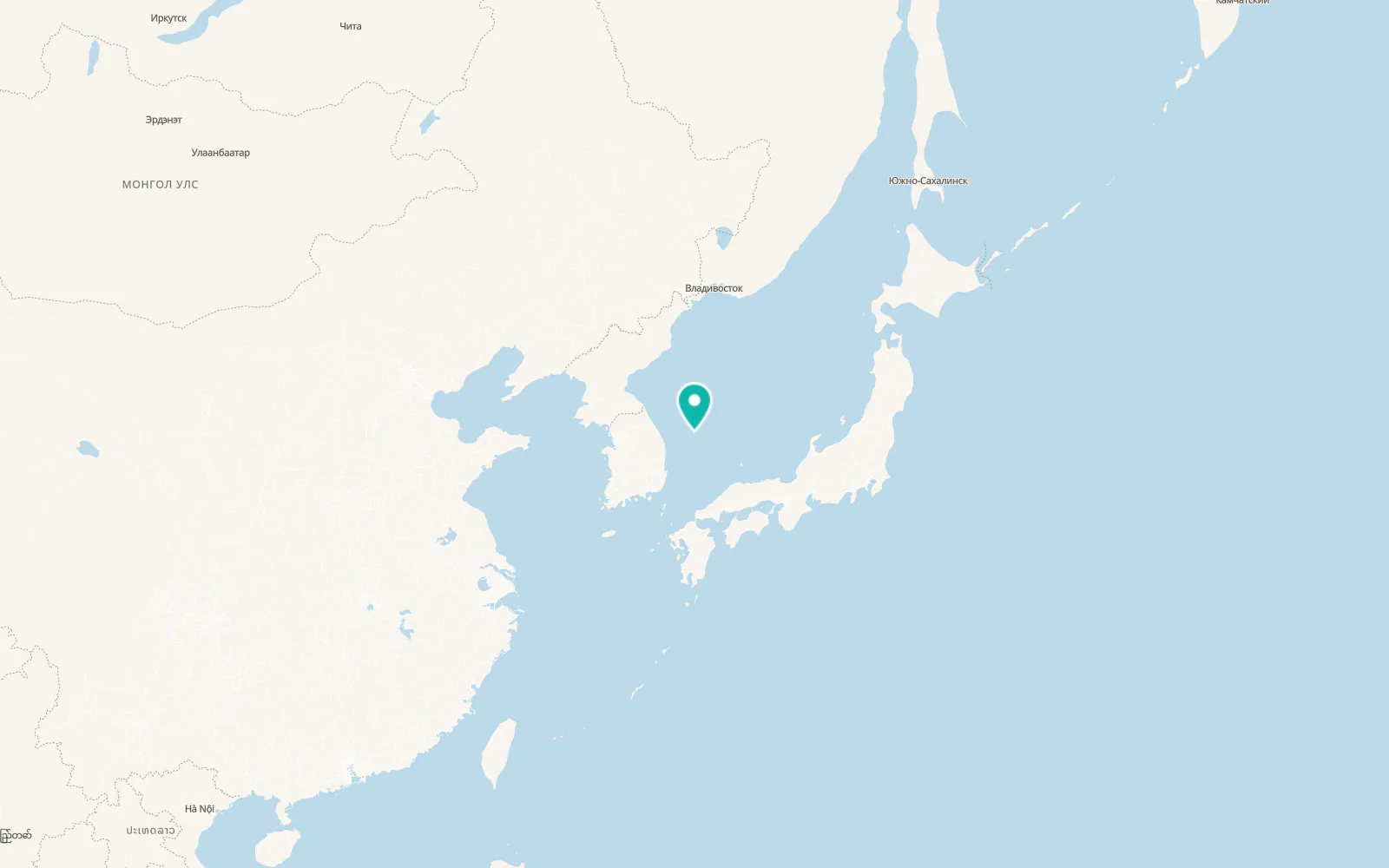 Map of Dodong-ri