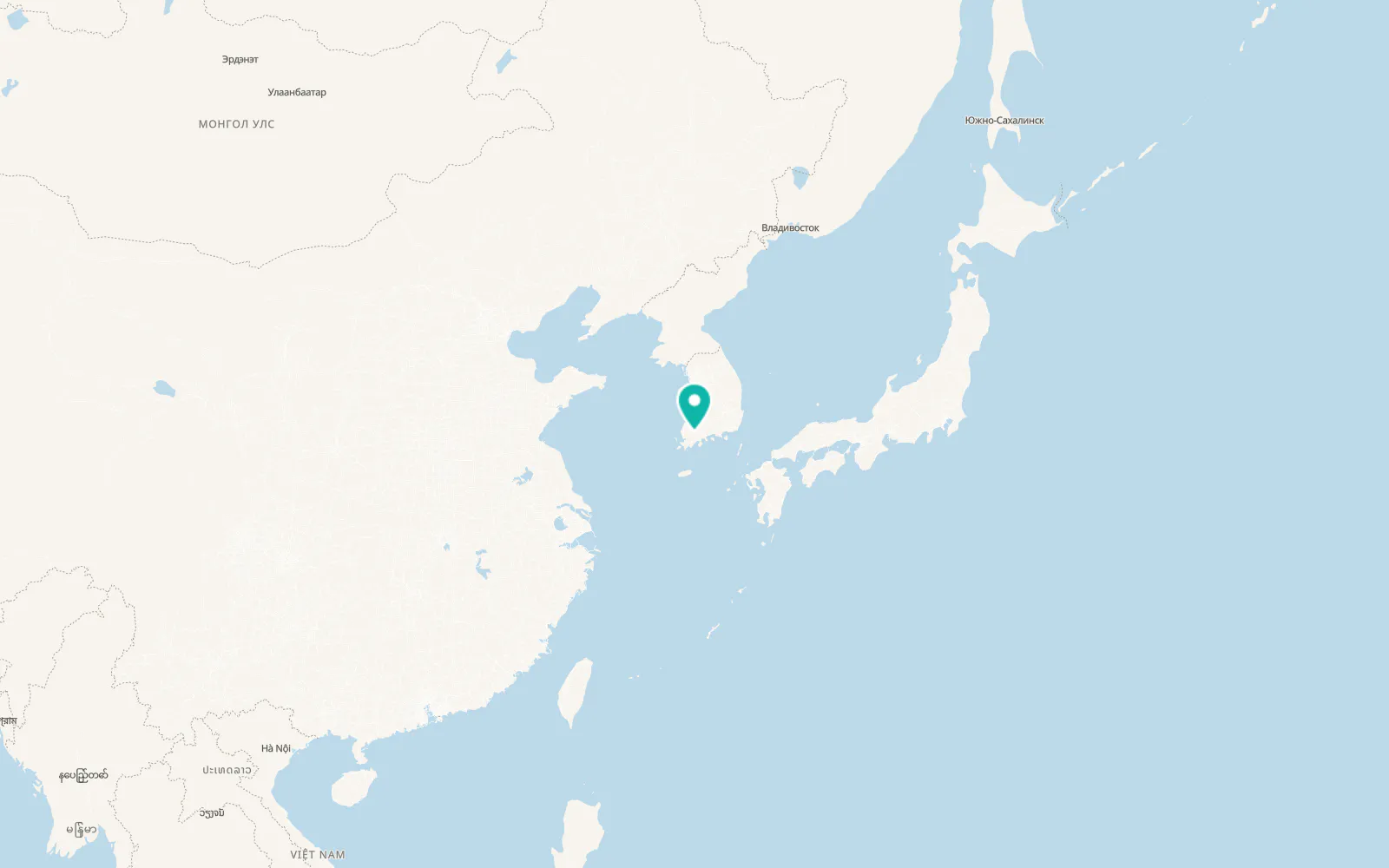 Map of Dongmyeon