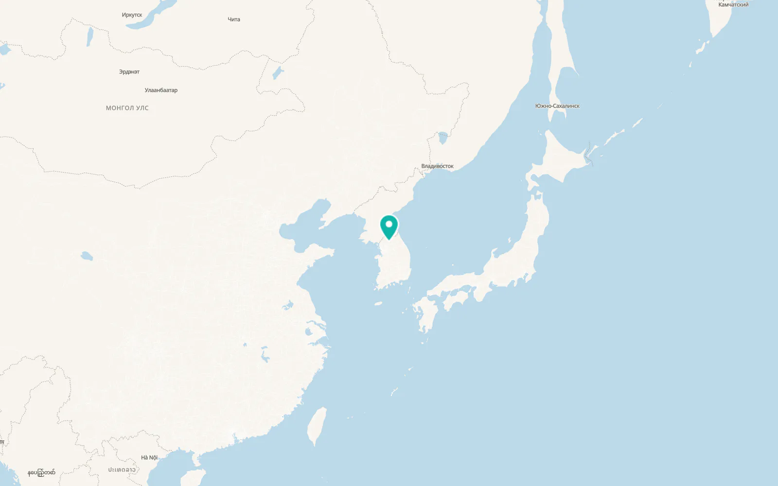 Map of Gapyeong
