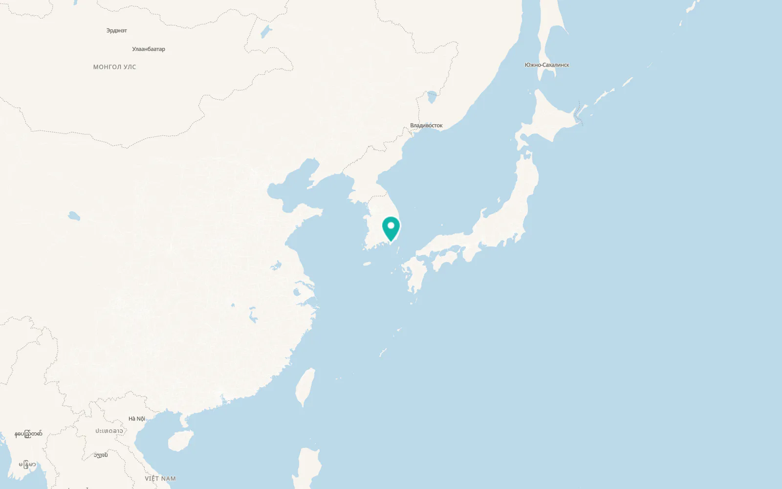 Map of Geoje