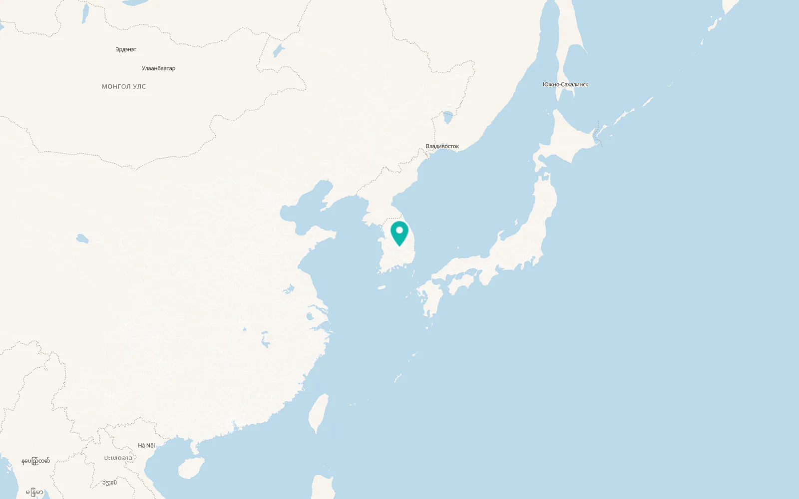 Map of Gimcheon