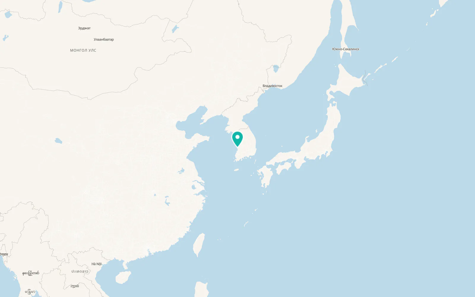 Map of Gunsan