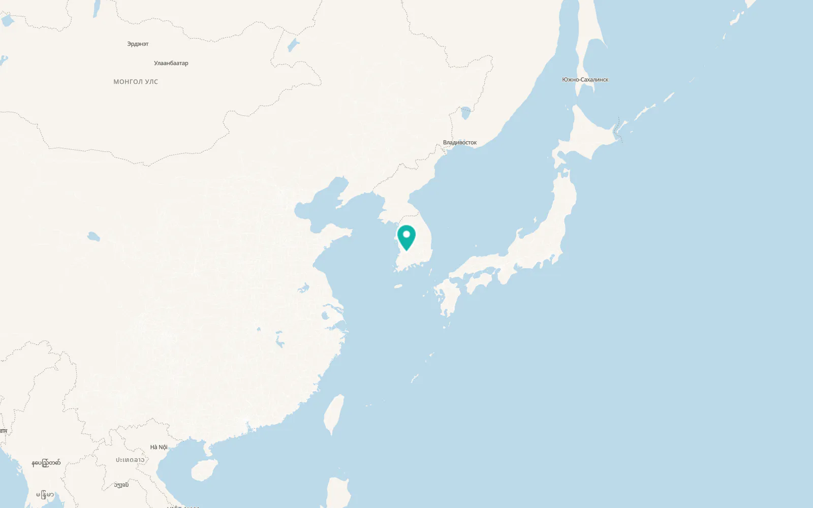 Map of Gwanchon