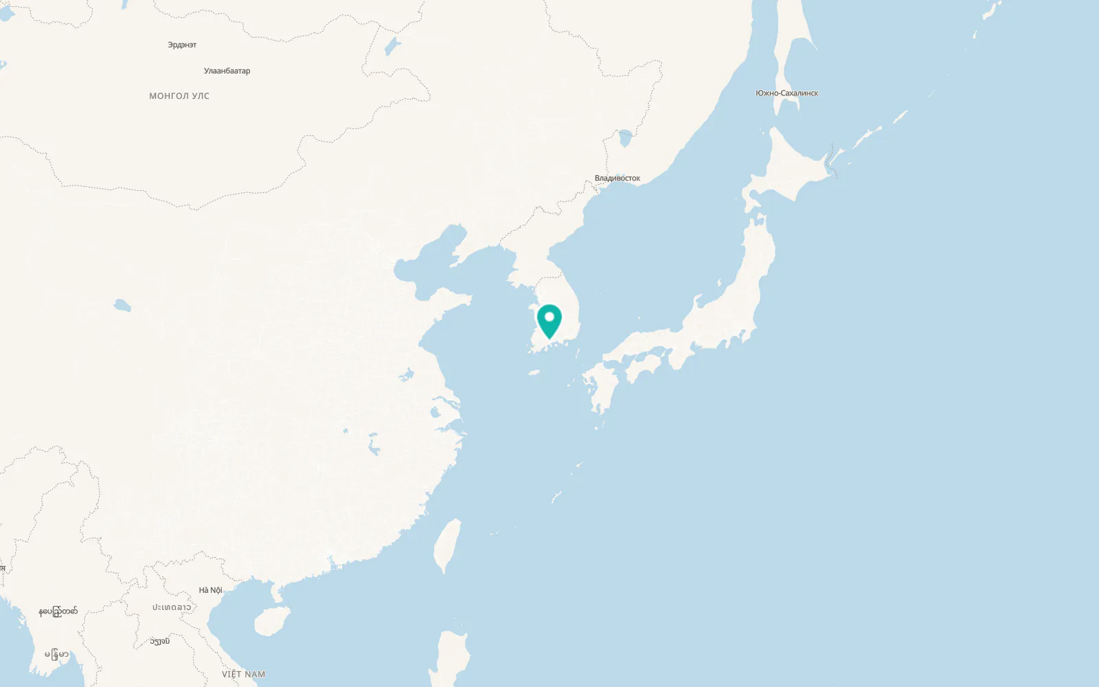 Map of Haeryong
