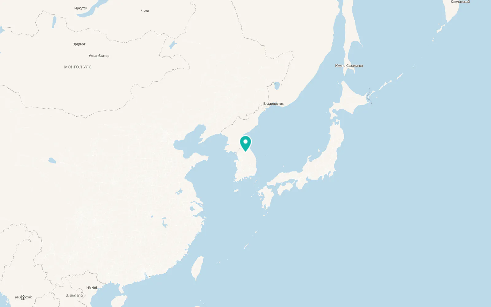 Map of Hongch’ŏn