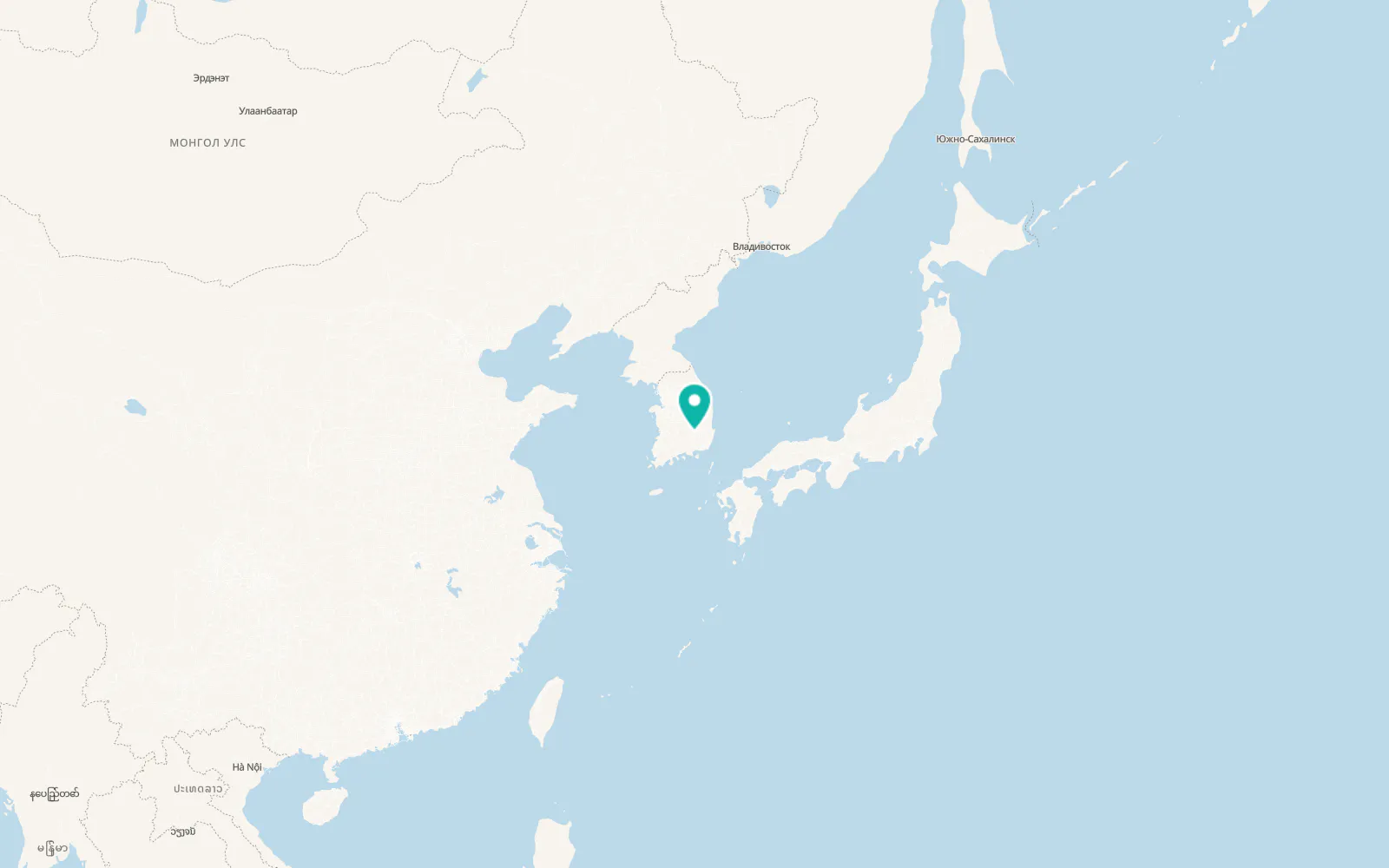 Map of Hwawŏn