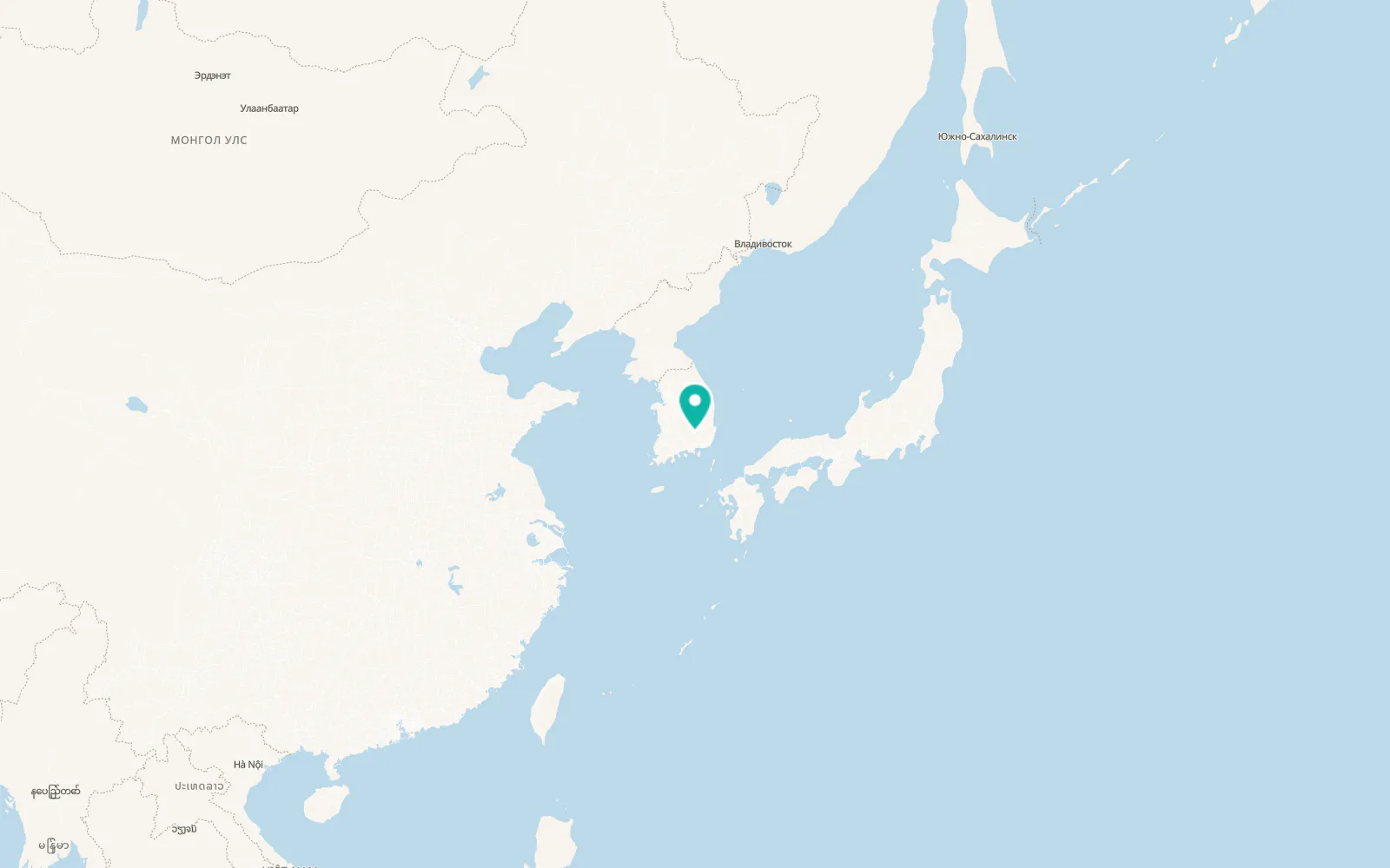Map of Hyeonpung