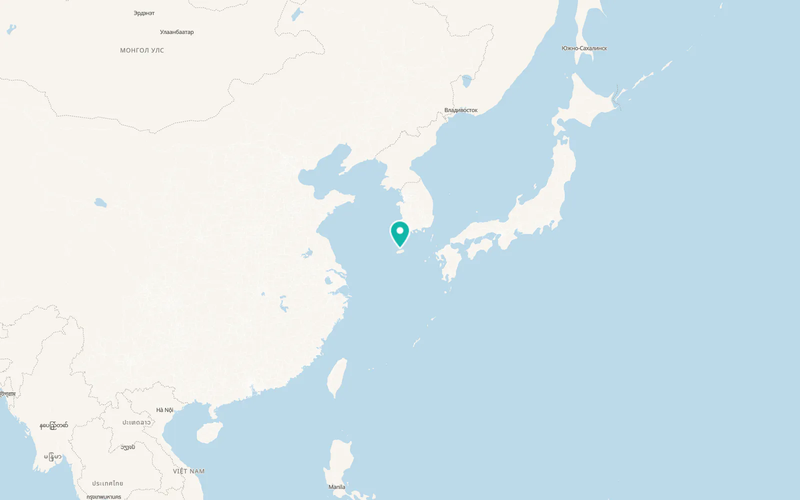 Map of Ido-dong