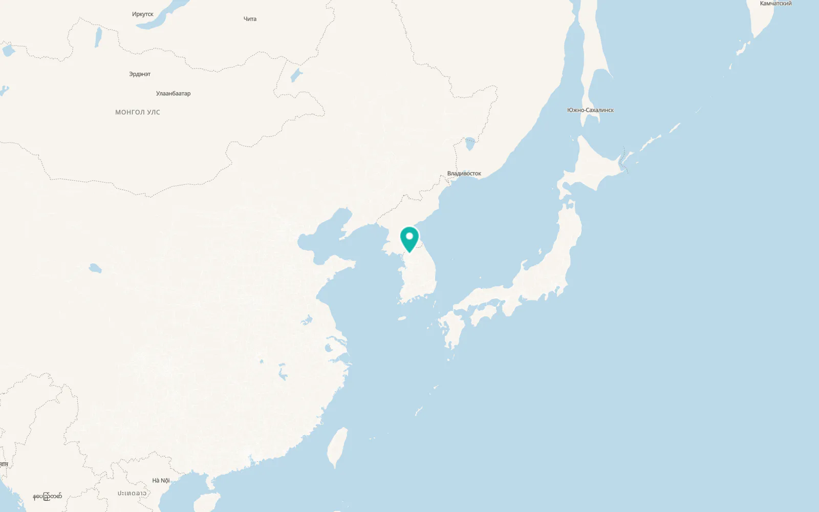 Map of Jinjeop
