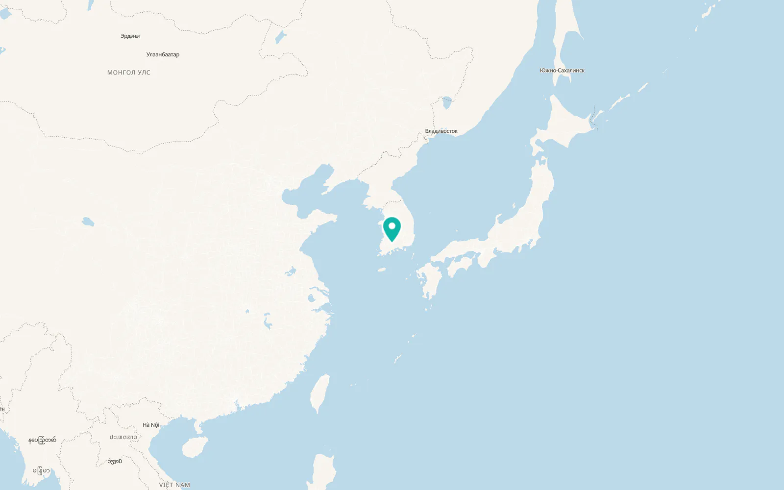 Map of Kurye